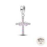 Faithful Cross Charm